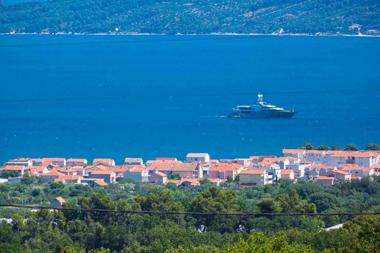 Villa Sky - Heating Pool Кастель-Нови Экстерьер фото