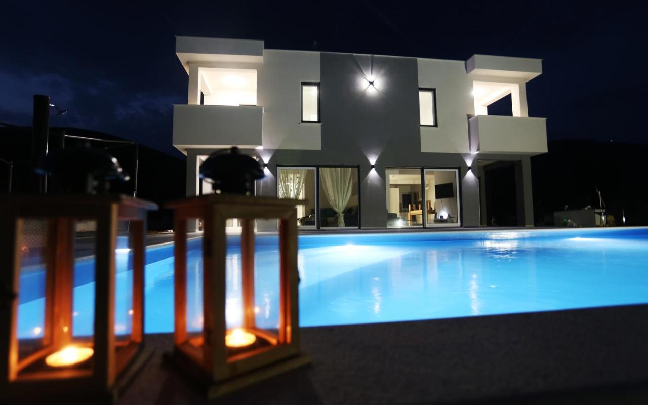 Villa Sky - Heating Pool Кастель-Нови Экстерьер фото